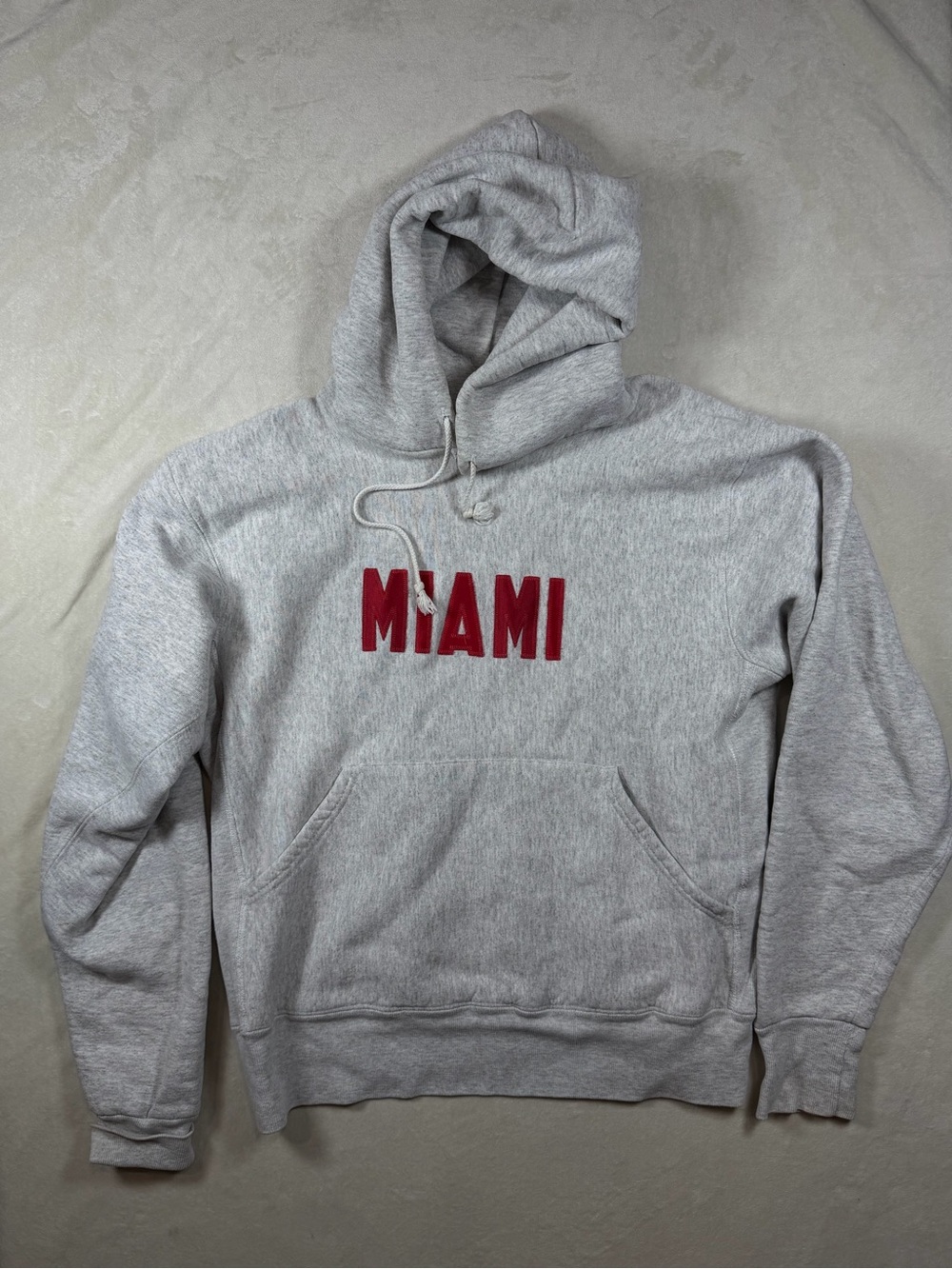 Vintage Soffe Large Miami University Miami of Ohio Gray Embroidered Hoodie